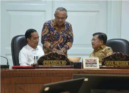Gubri Paparkan Program Prioritas Dihadapan Presiden Jokowi